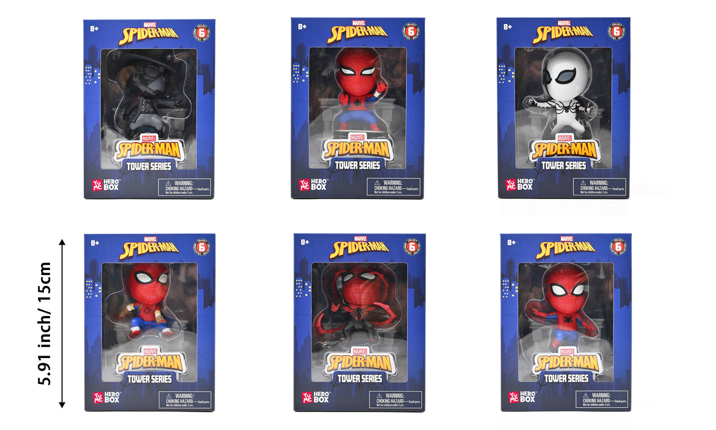 Marvel Spider-Man Tower Series Hero Box - Window Box CDU