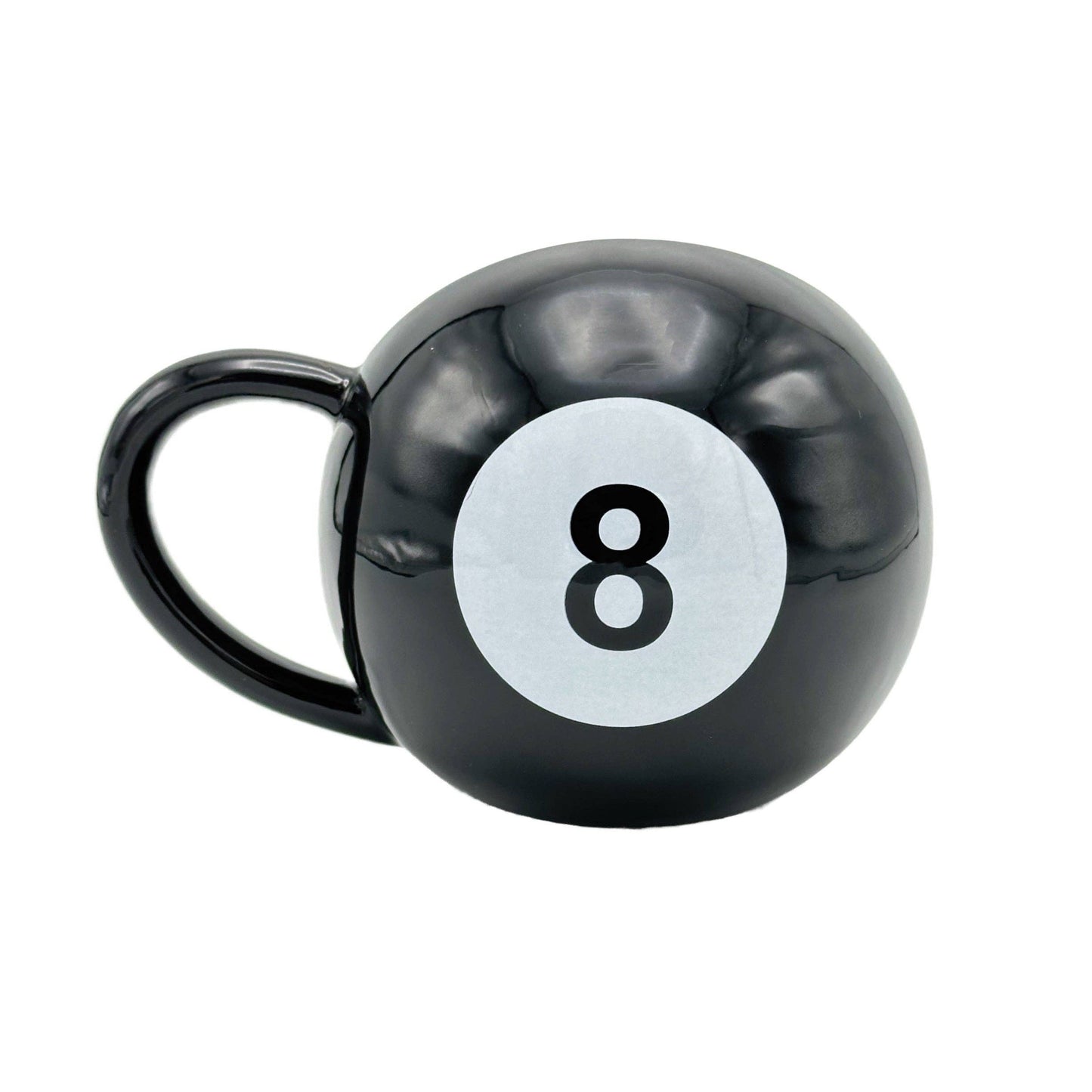 Giant 8 Ball Novelty Round Coffee Mug