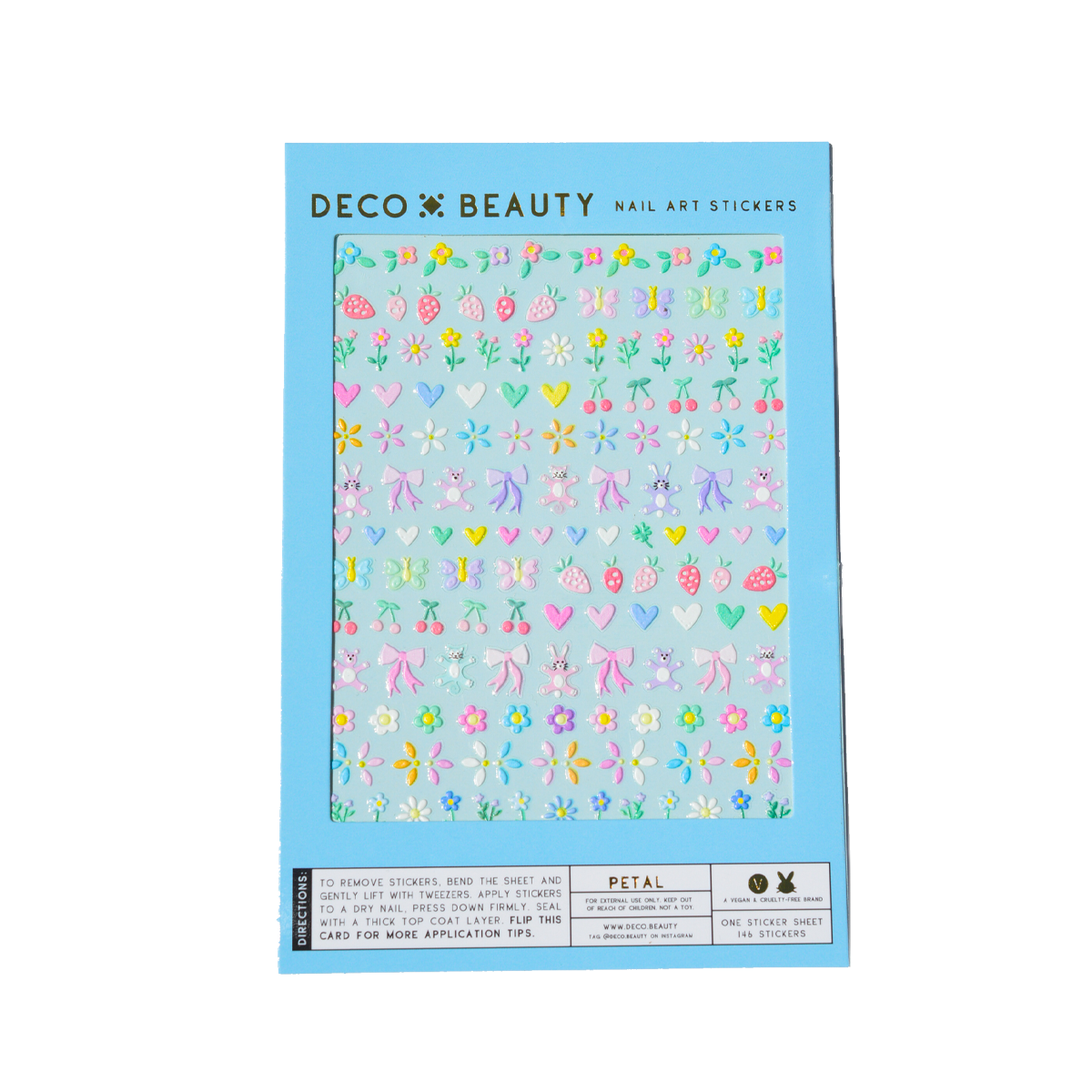 Deco Beauty - Nail Art Stickers - Petal