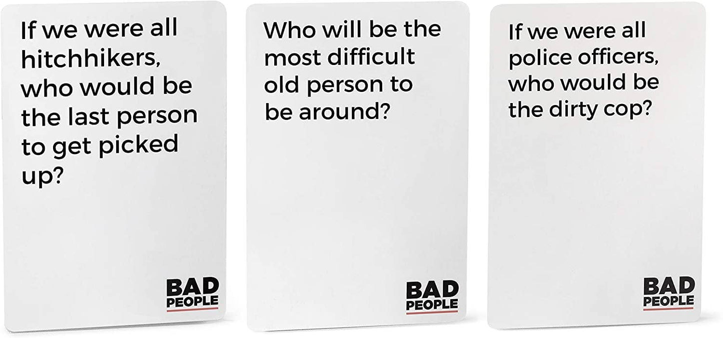 BAD PEOPLE: The Party Game You Probably Shouldn't Play