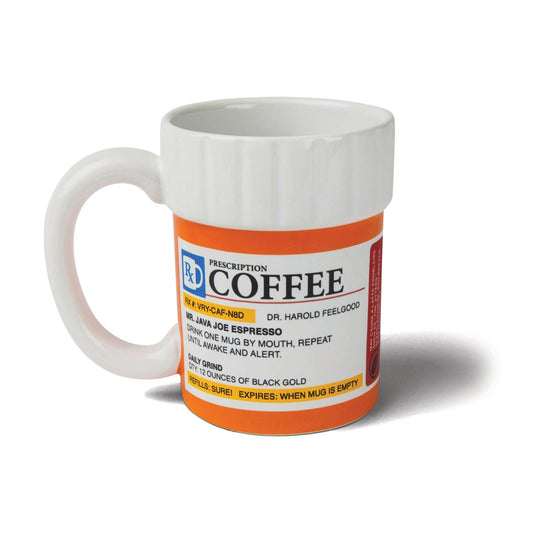 Prescription Pill Bottle Coffee Mug