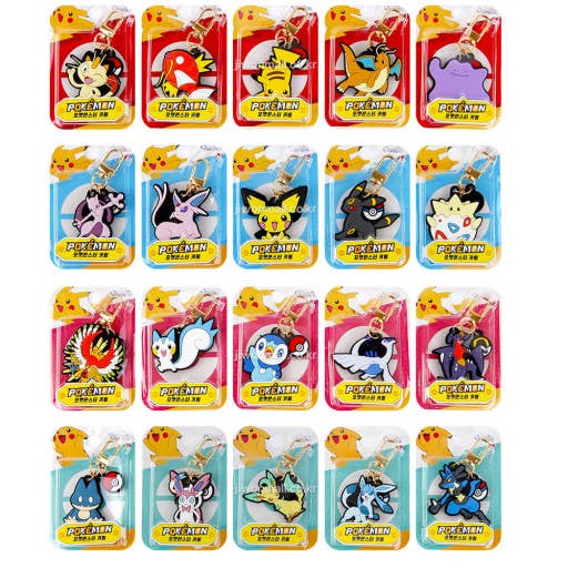 Pokemon Characters Key Chain ring Bag Charm