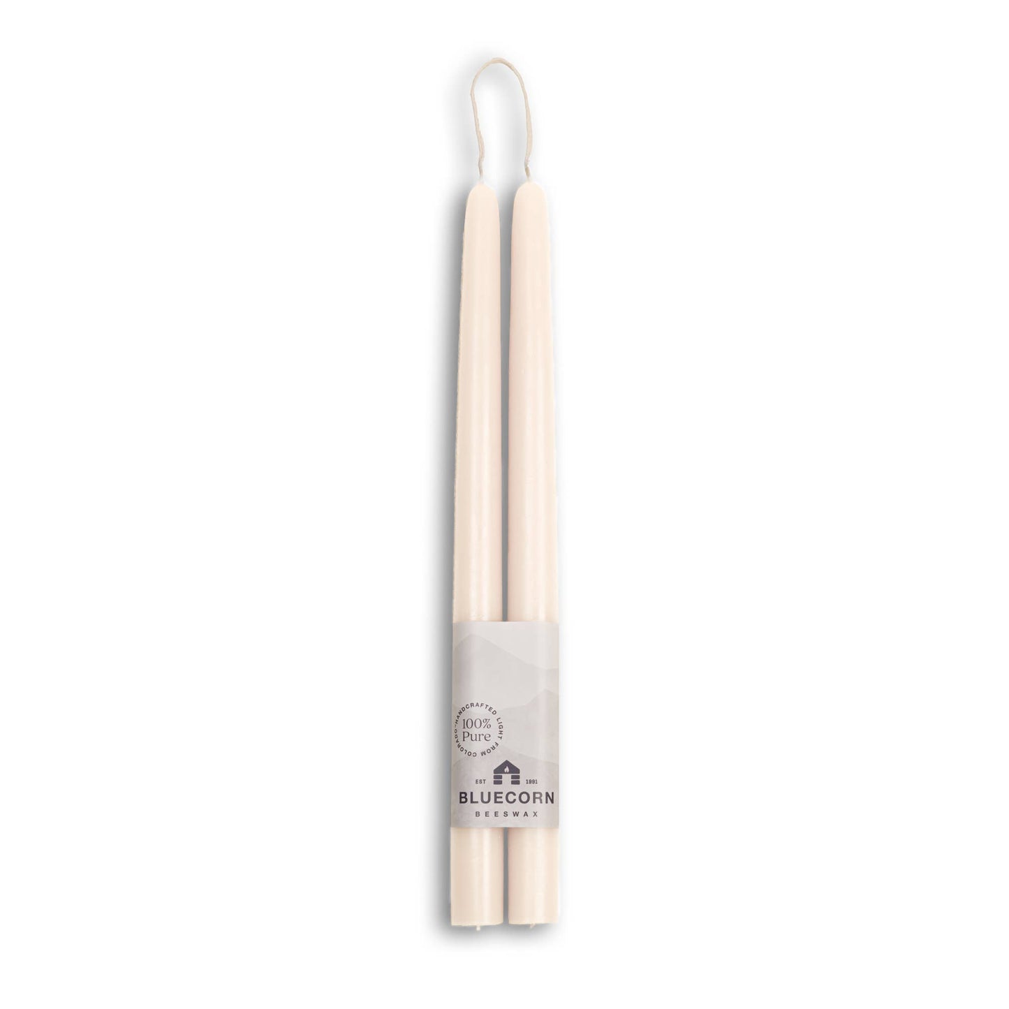 Bluecorn Candles - Beeswax Taper Candles – Dripless & Handmade in USA