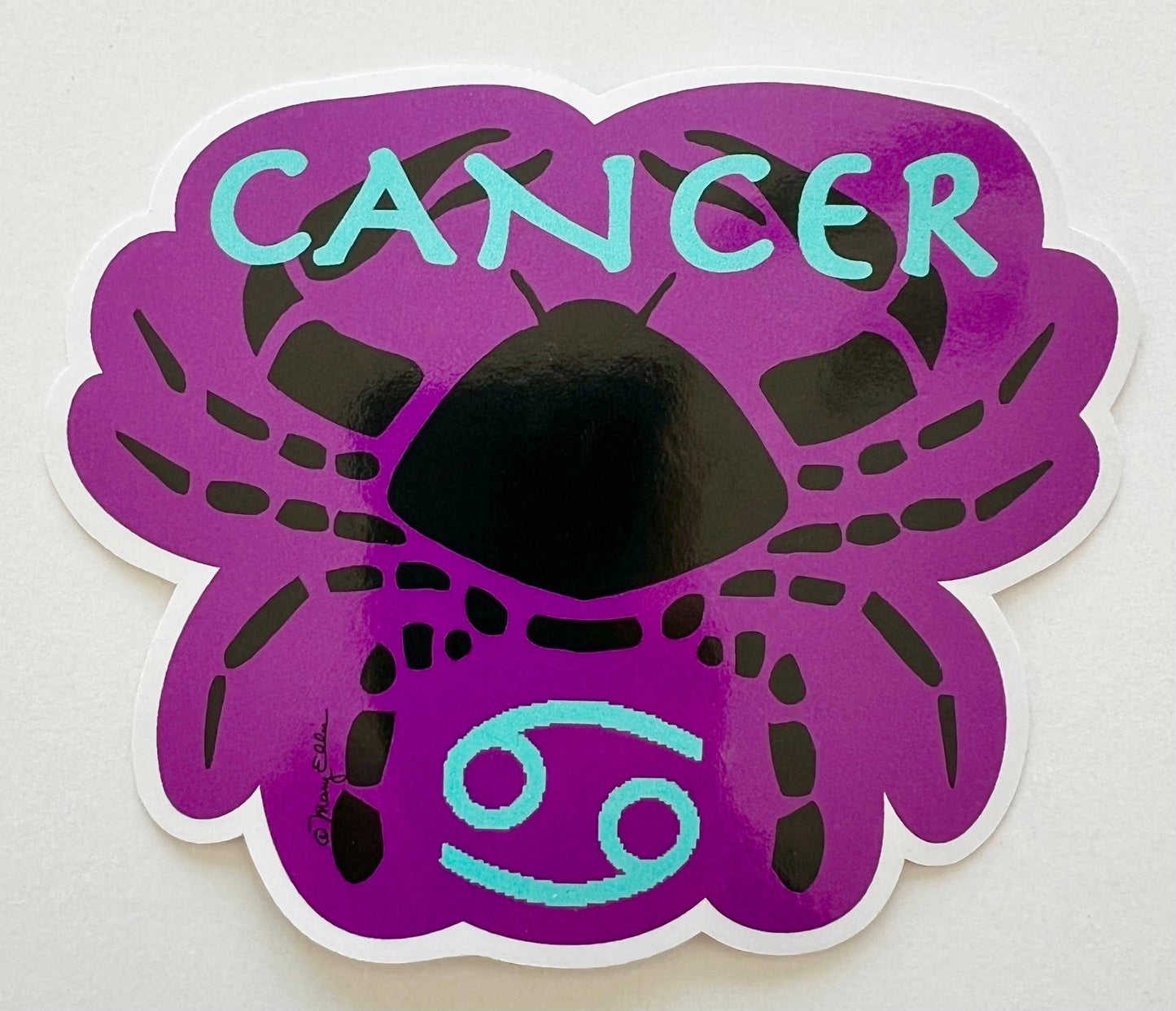 Mary Ellis - Cancer Sign Giant Sticker | Astrology Gift | Zodiac Gift