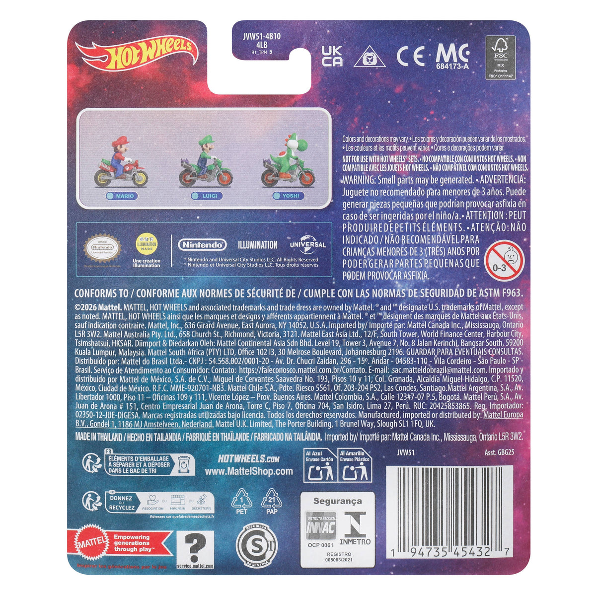 Hot Wheels Mario Kart Assortment