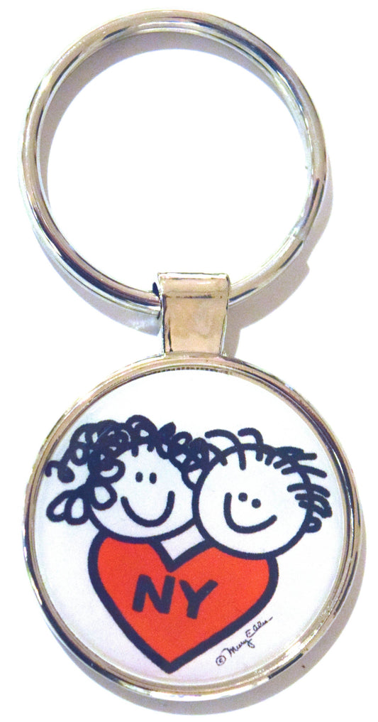Love From New York Keychain | Love New York Souvenir Gift