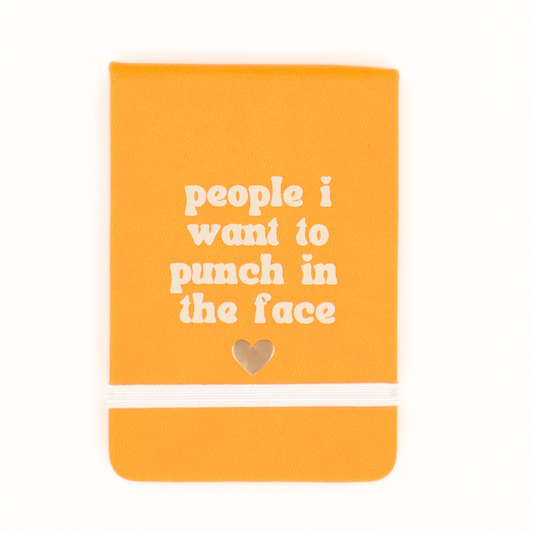 Properly Improper - People I Want To Punch In The Face - Pocket Journal