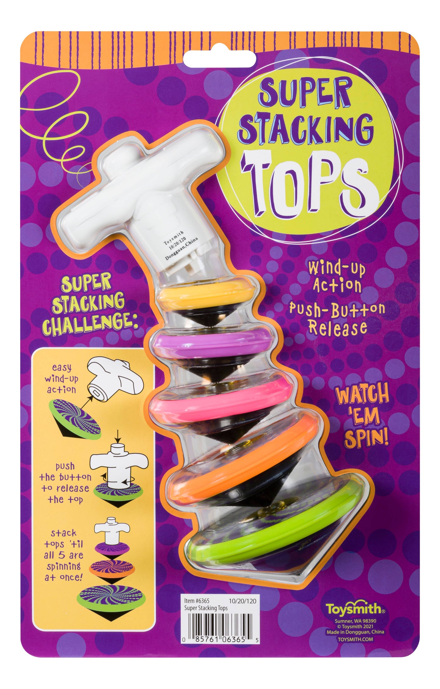 Toysmith Super Stacking Tops Kit