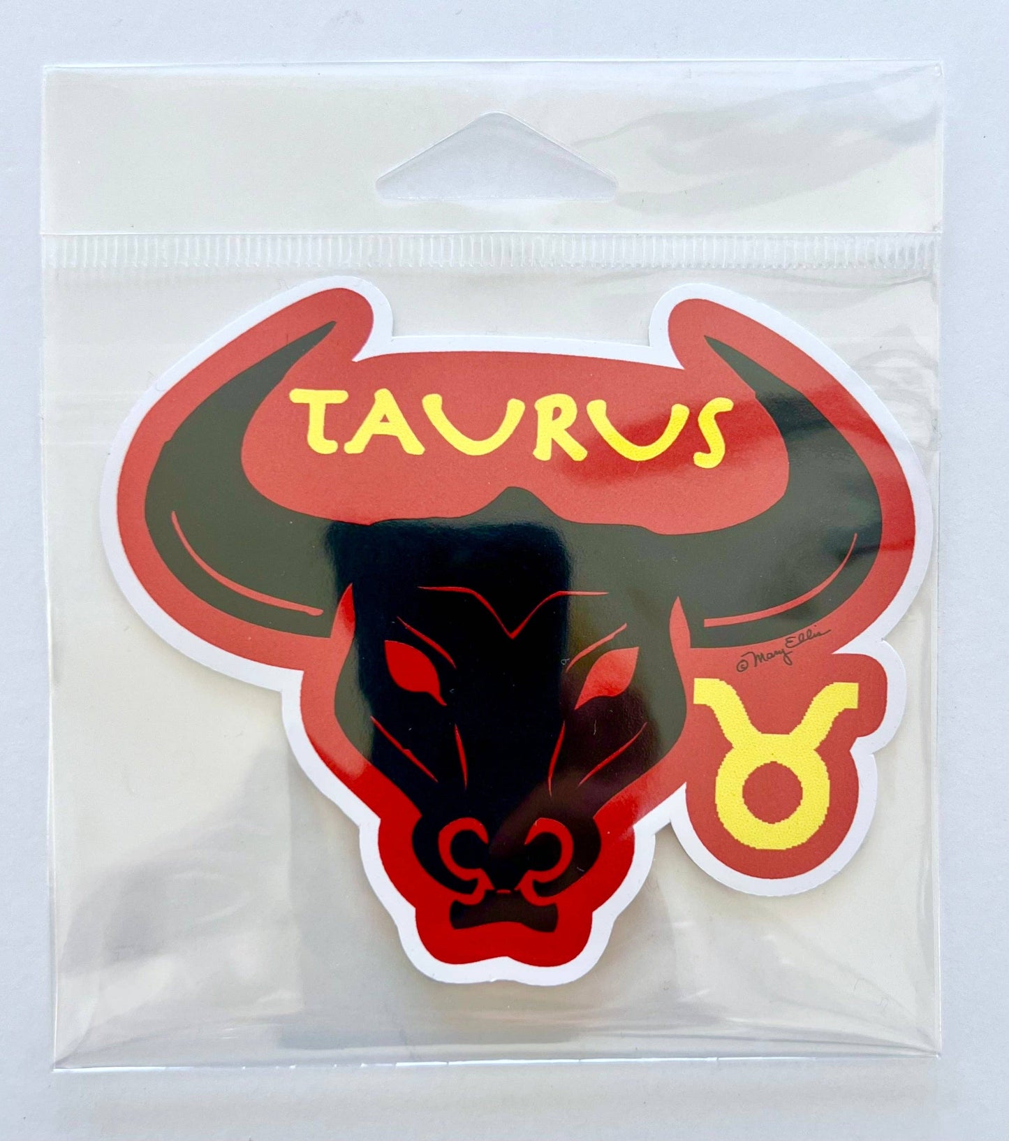 Mary Ellis - Taurus Sticker | Zodiac Sticker | Zodiac Gift | Astrology