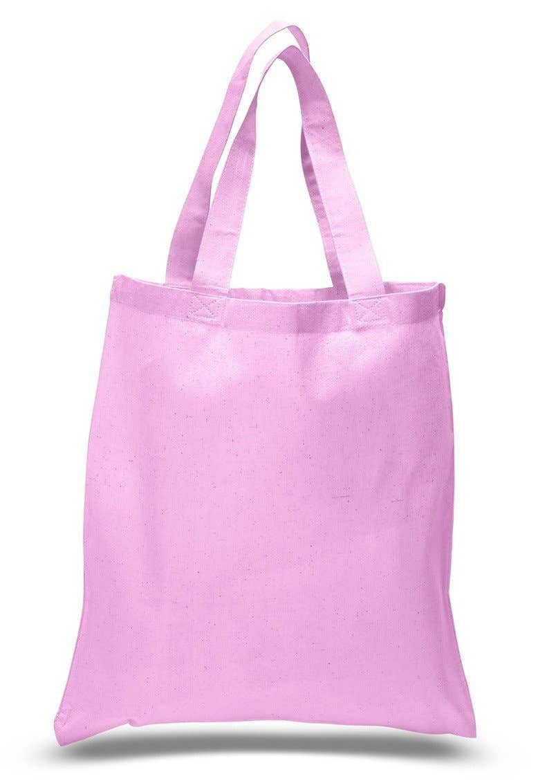 TBF Natural Cotton Canvas Basic Tote Bags Bulk - TB100
