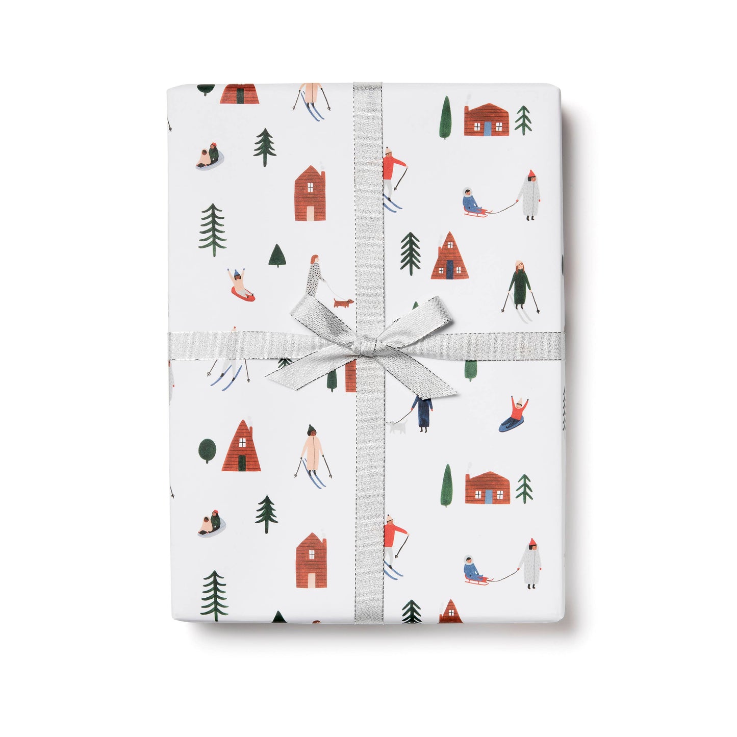 Snow Day holiday wrapping paper