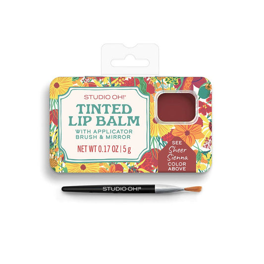 Studio Oh! - Garden Splash Tinted Lip Balm & Brush Set