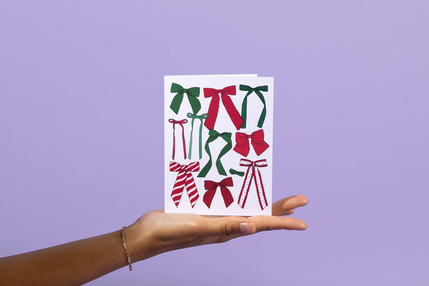 Christmas Bows Card