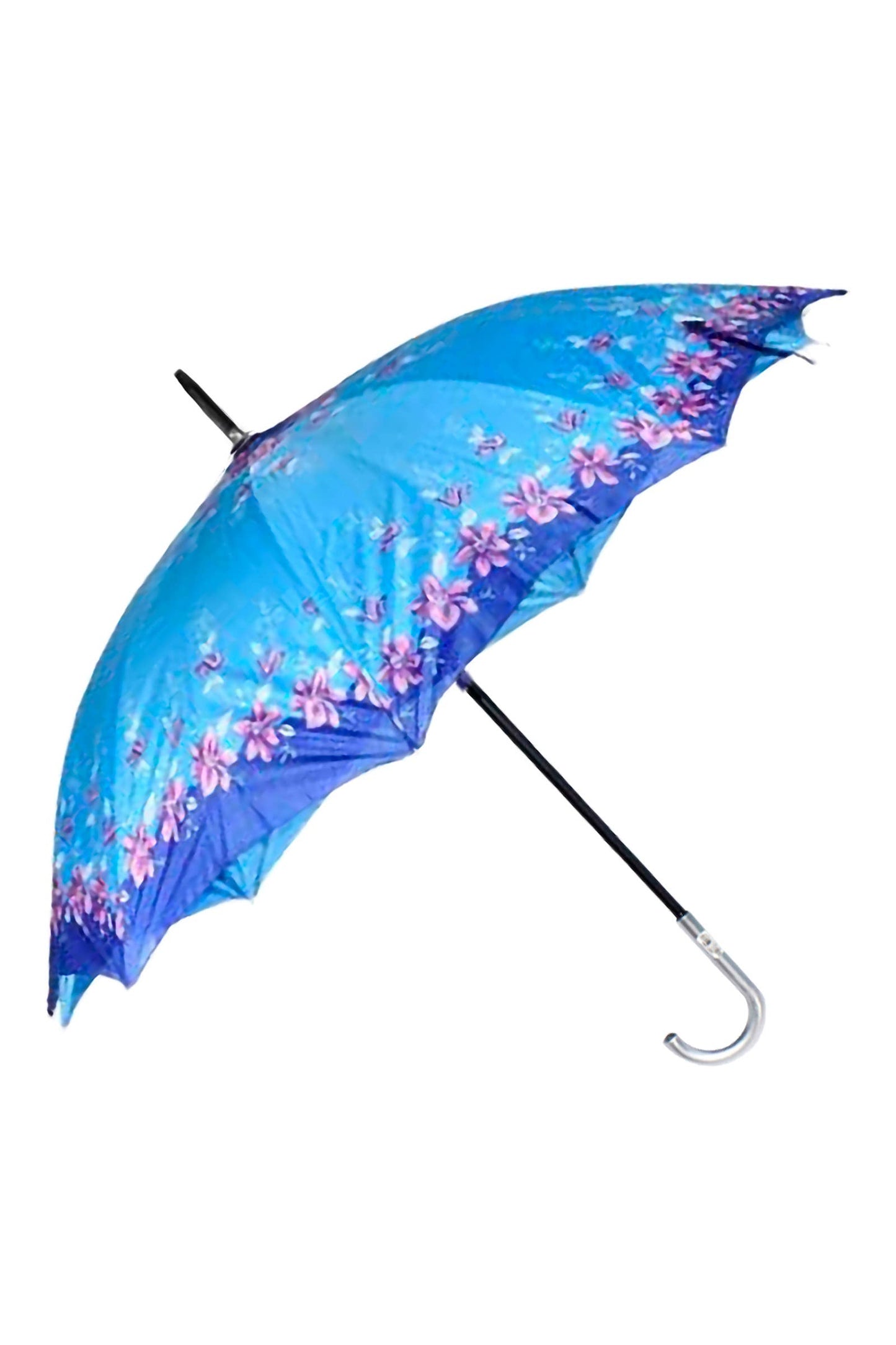 Cap Zone - Floral Double Layer 16-Panel Umbrella - 23.5 Inch