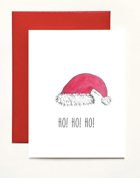 Ho! Ho! Ho! Greeting Card (single or boxed)