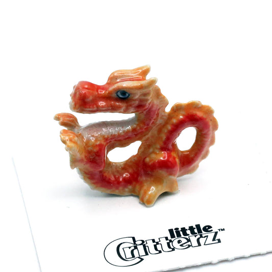 Little Critterz - Good Luck Dragon Porcelain Miniature