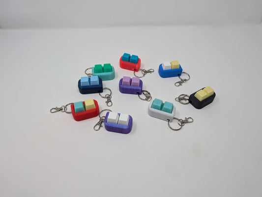 Mechanical Key Clicker Fidget Keychain Toy