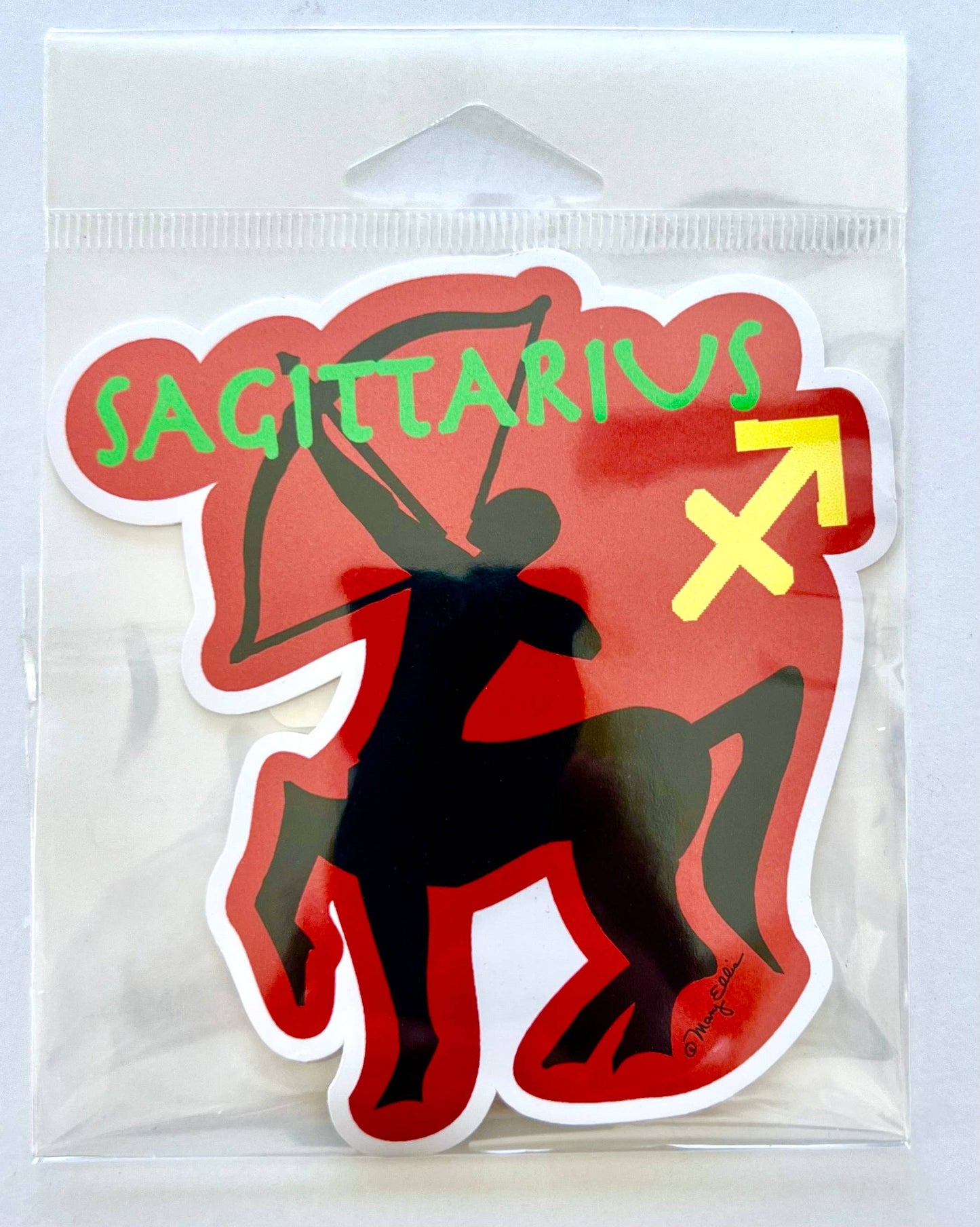 Mary Ellis - Sagittarius Sticker | Zodiac Gift | Astrology Gift