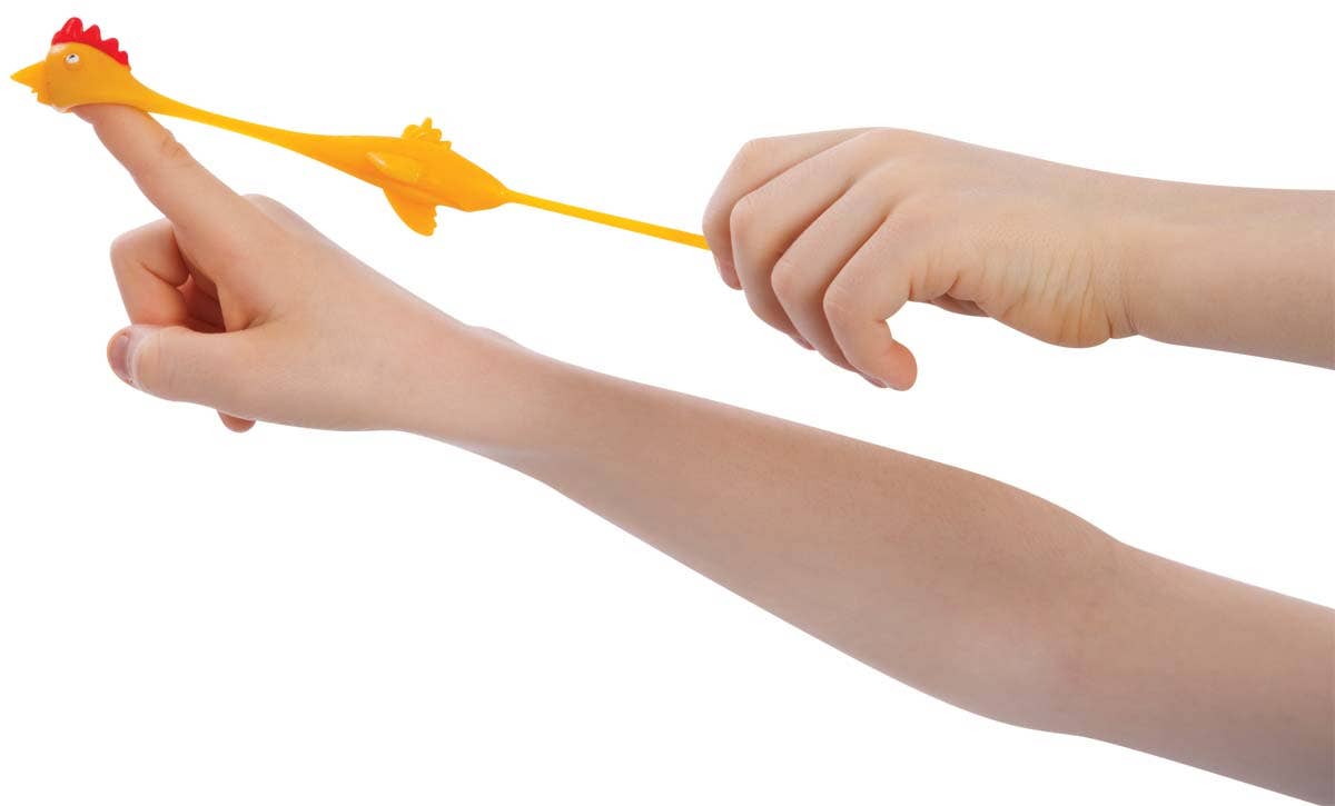 Yay! Chicken Flingers Impulse Toy, Fling Toy, Spring