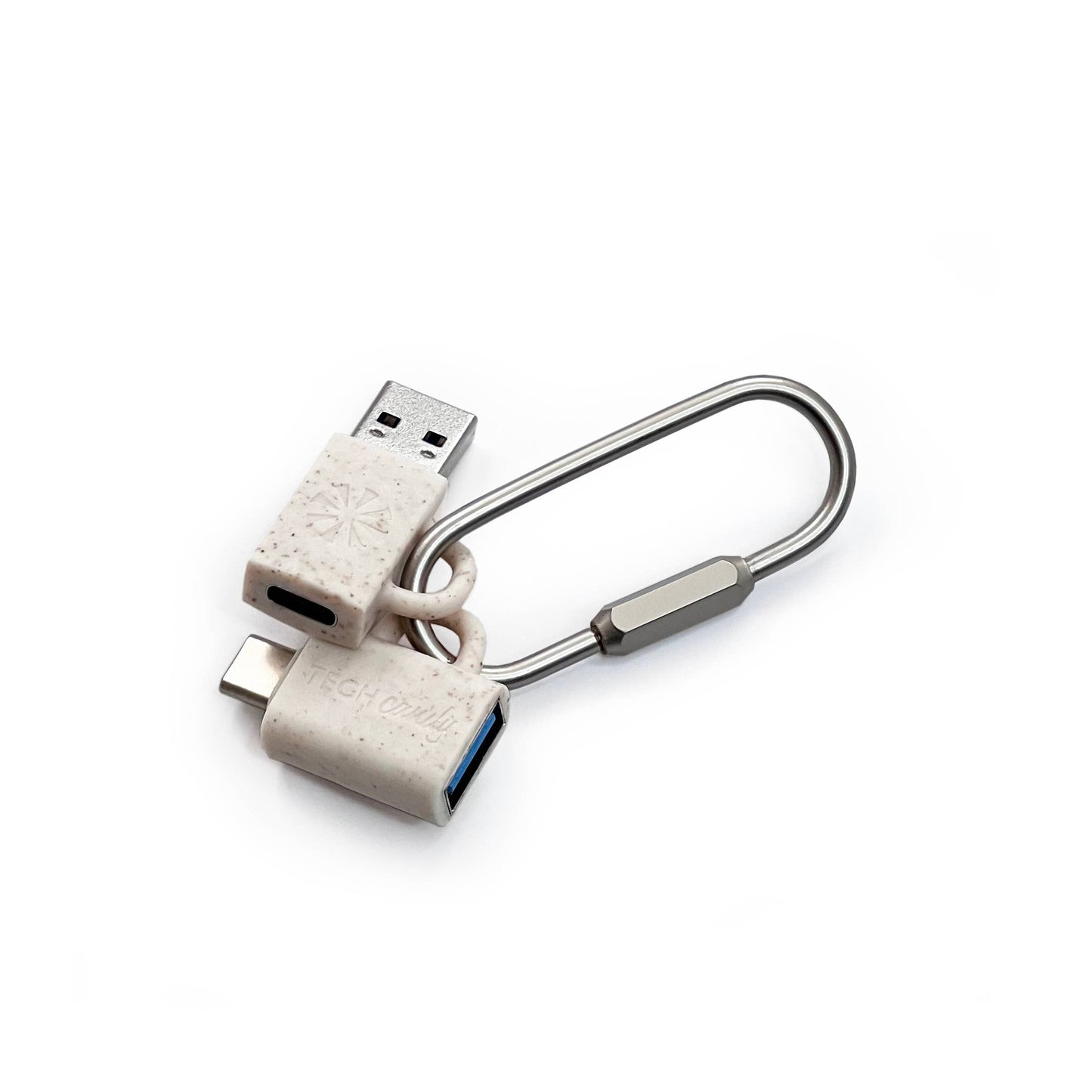 ADAPT DAT SET OF 2 ADAPTERS (USB TO USB-C + USB-C TO USB)