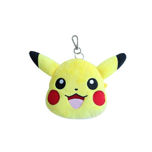 Pokemon  Characters Face Pouch Key ring