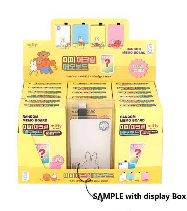 Miffy acryle Memo Stand with Pen Blind Random Box