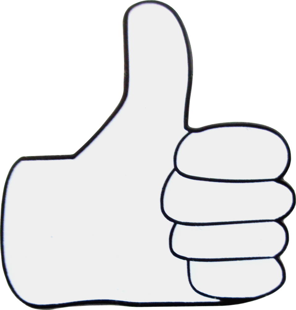 Square Deal Recordings & Supplies - Enamel Pin - Thumbs Up
