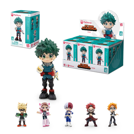 Toys Matter Inc. - My Hero Academia 3.5" Anime Figures - Blind Box CDU