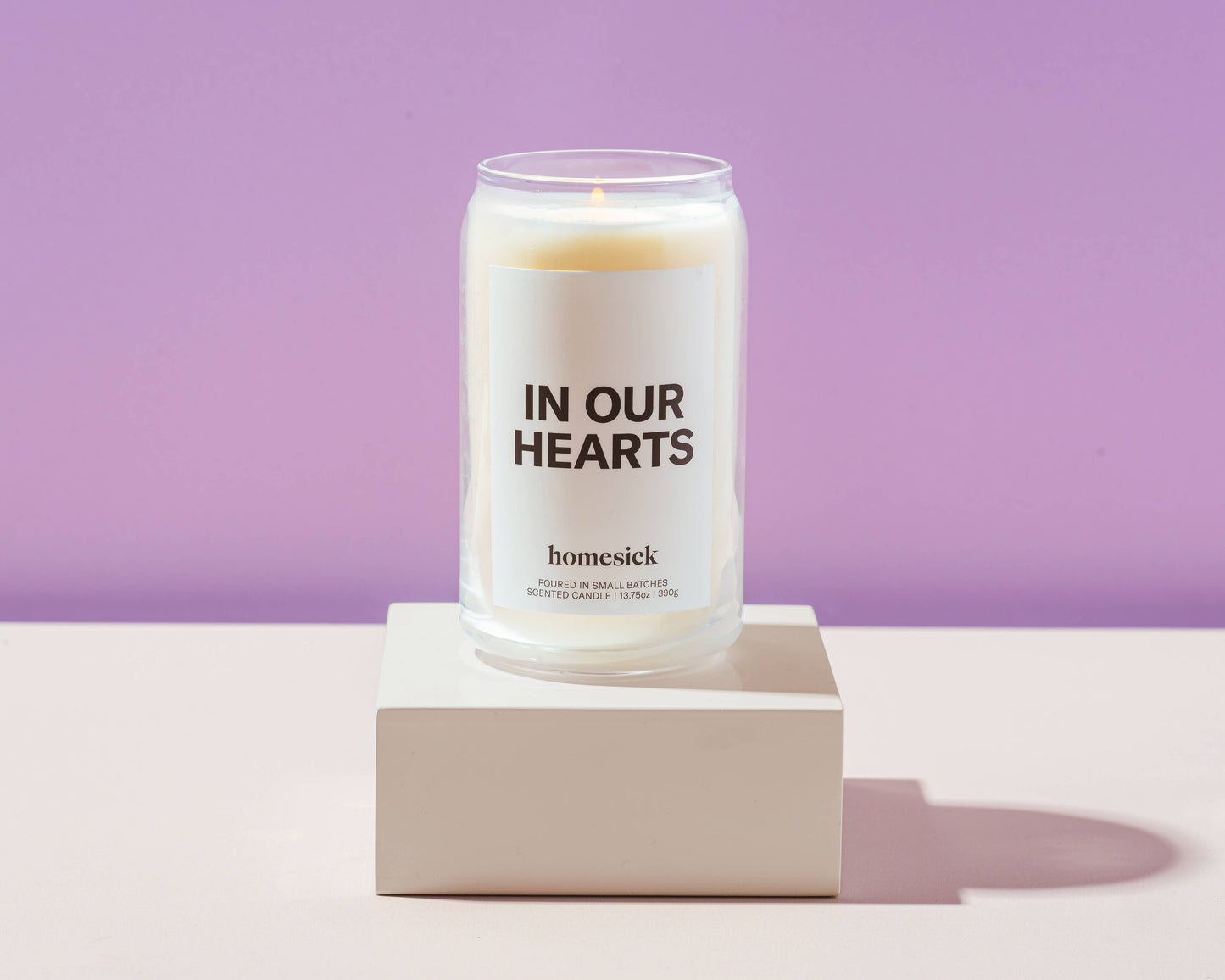 In Our Hearts Candle