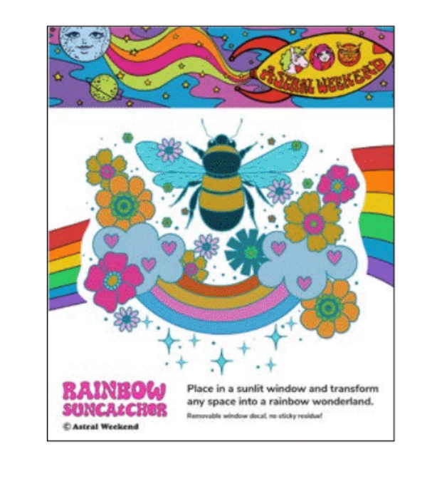 Bee Suncatcher Sun Catcher Window Sticker