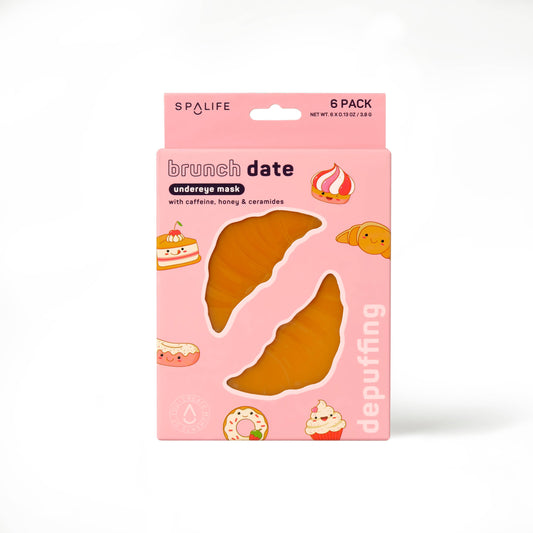 My Spa Life - Brunch Date Depuffing Undereye Masks - 6 Pairs