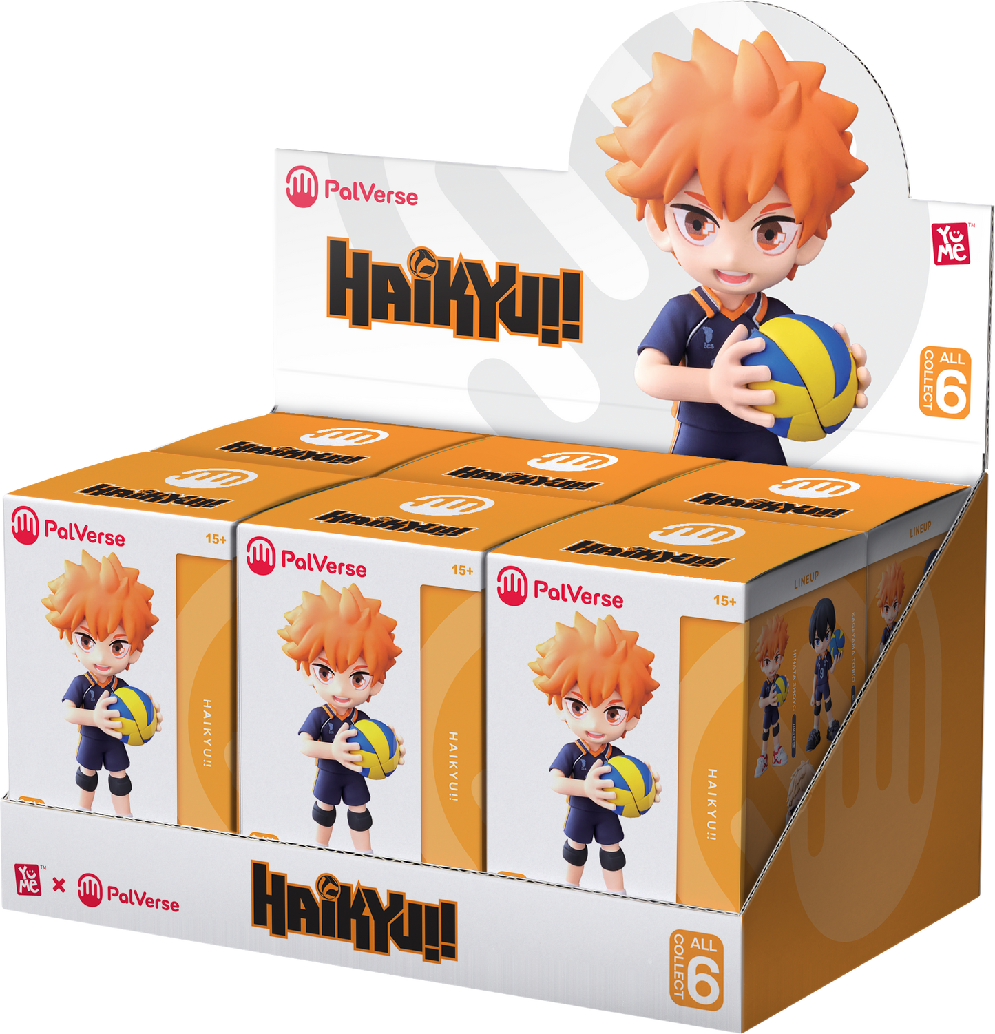 Toys Matter Inc. - Haikyu!! 3.5" Anime Figures - Blind Box CDU