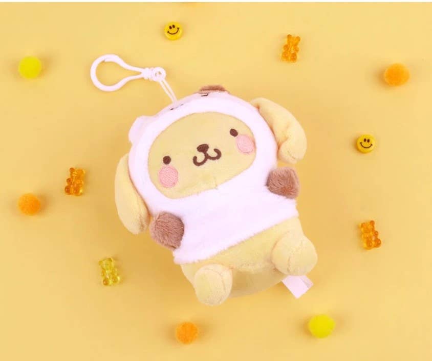 K_Wonderland - Sanrio Costume Characters Plush Bag Cham, Key Chains