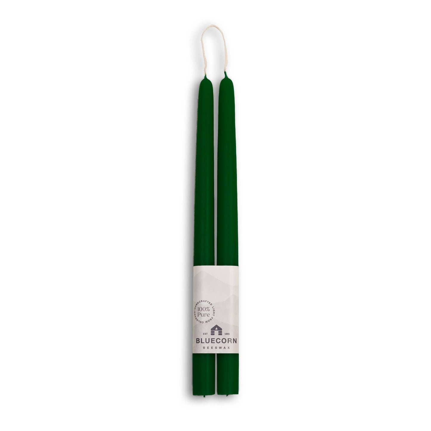 Bluecorn Candles - Beeswax Taper Candles – Dripless & Handmade in USA
