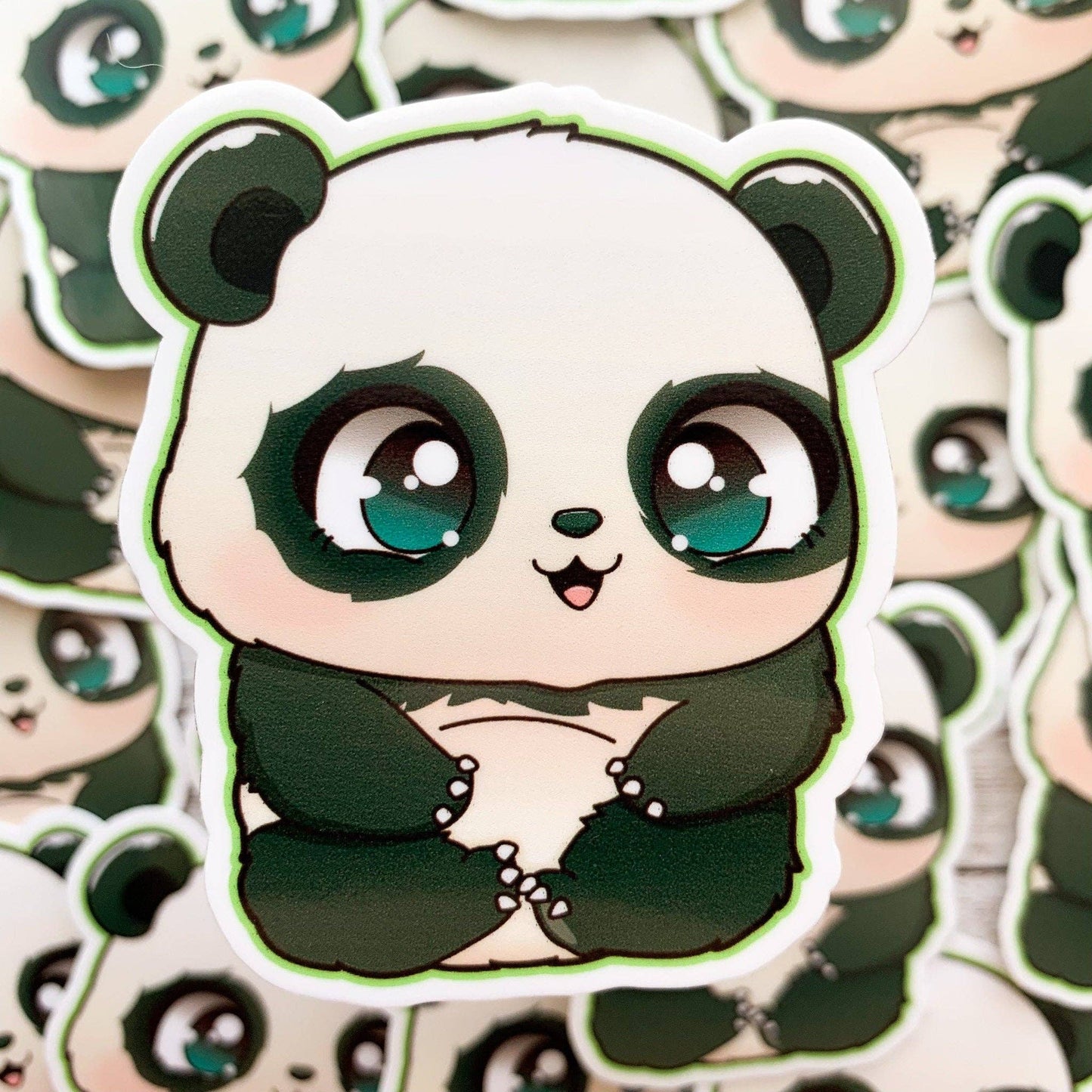 Panda Bear Vinyl Sticker / Waterproof
