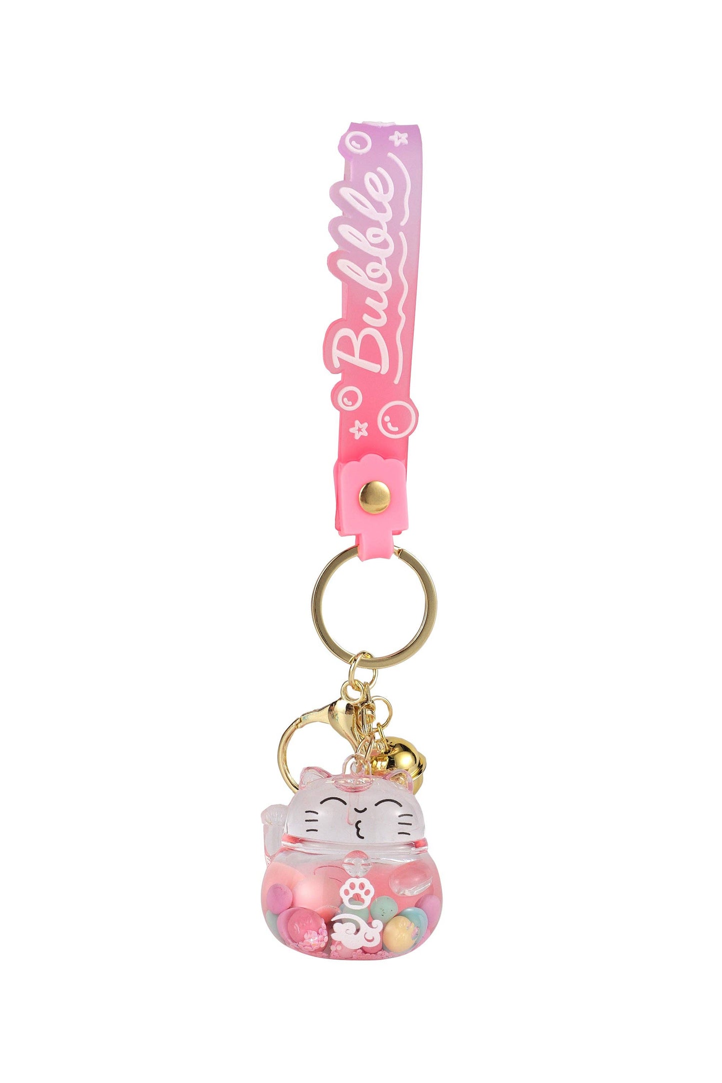 Bubble Cat Keychains