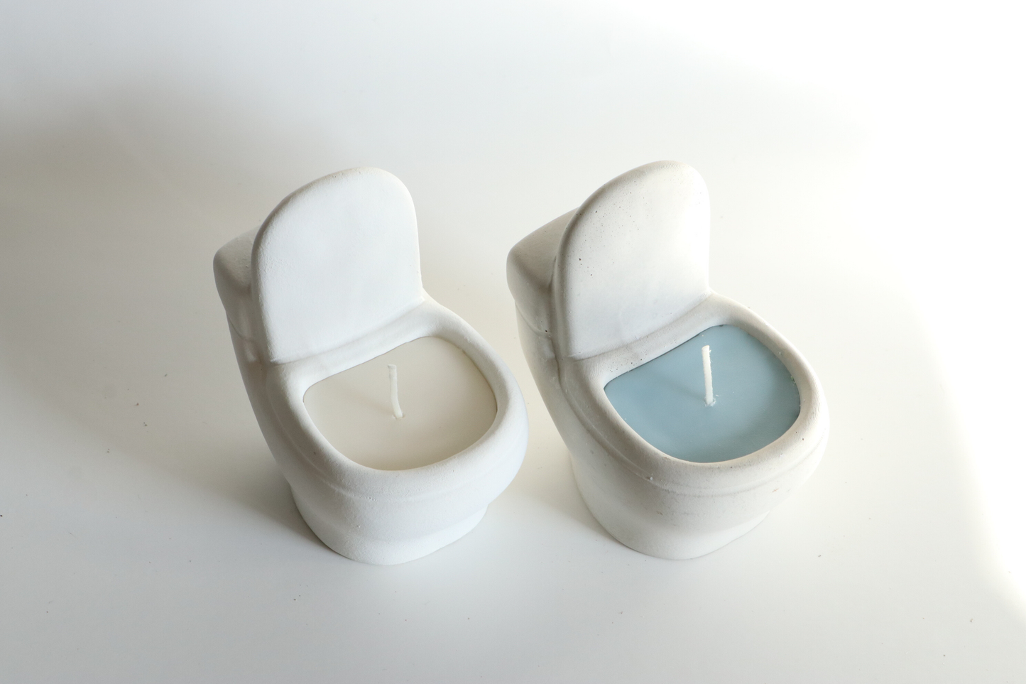 SugarByrd - Toilet Bowl Candle - White