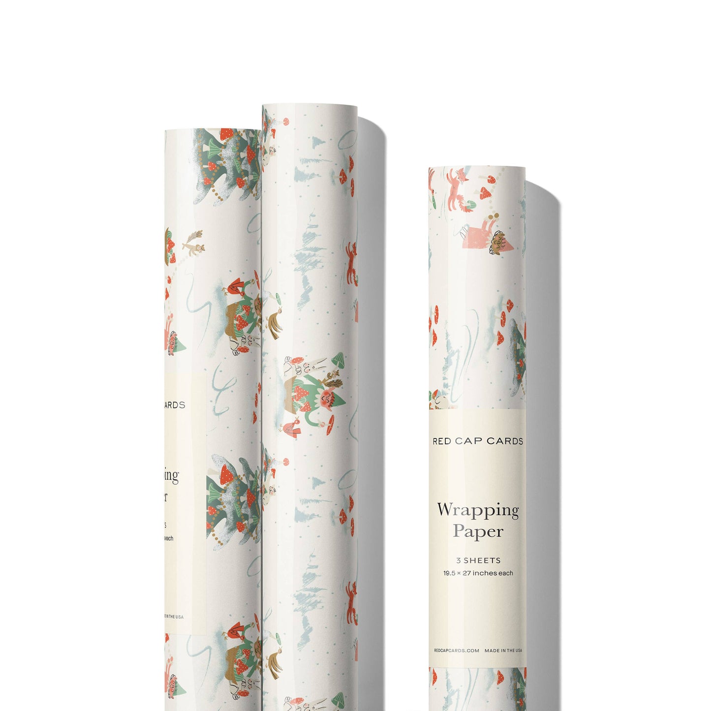 Holiday Critters holiday wrapping paper