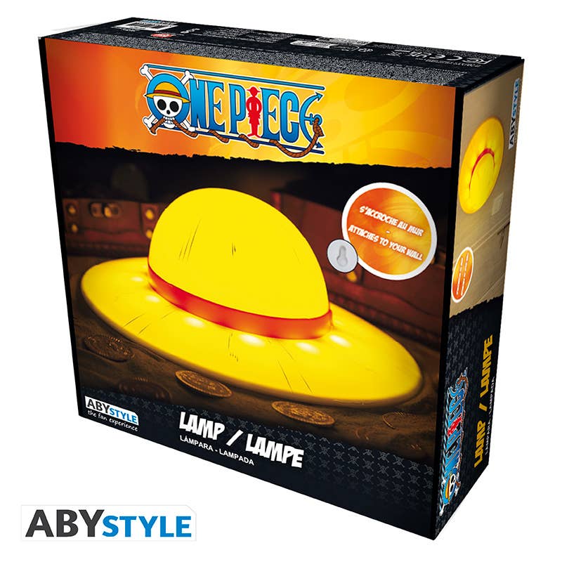 ABYstyle - One Piece Strawhat Decorative Portable Led Lamp 9.8"x3"x9.8"