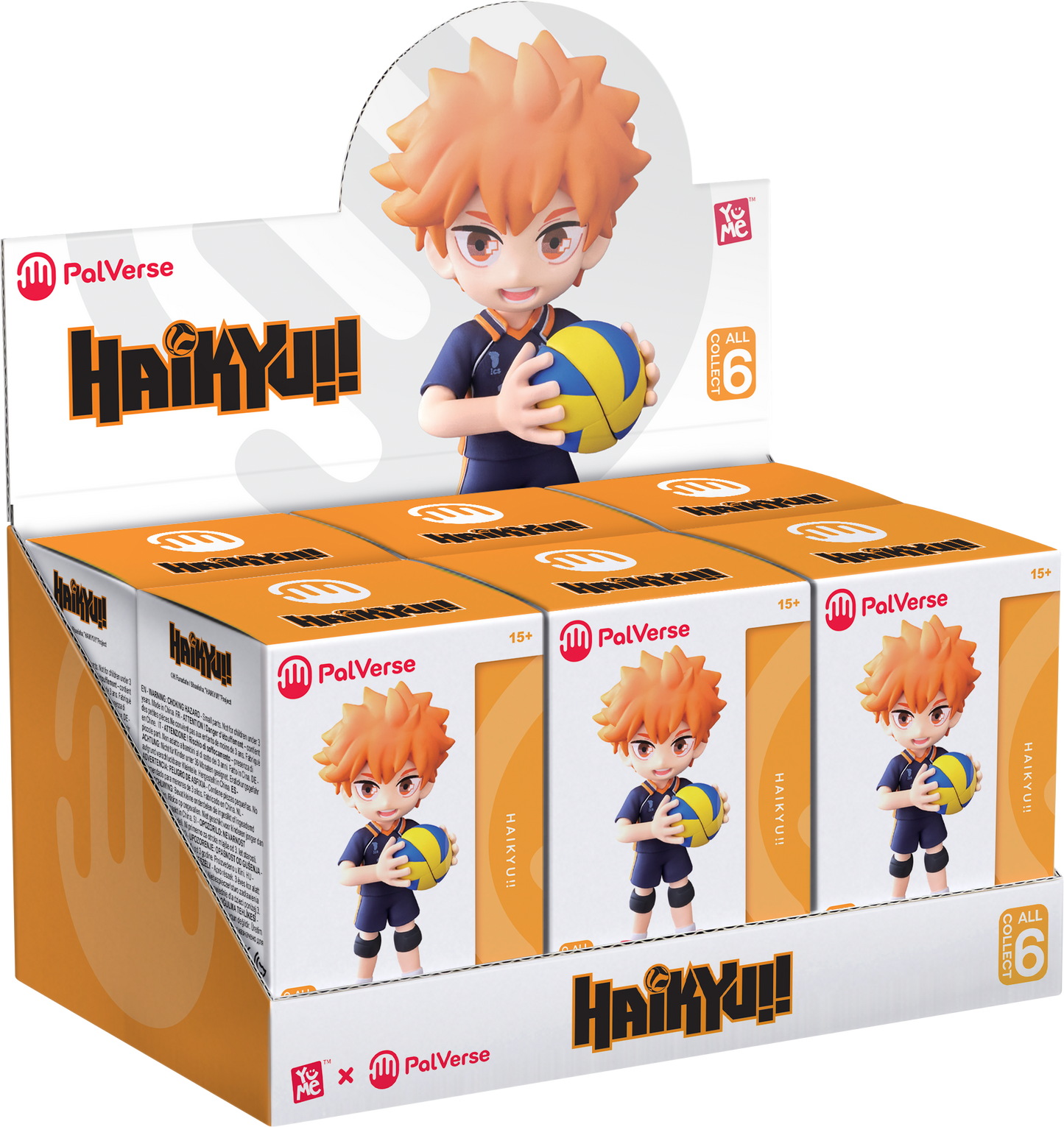 Toys Matter Inc. - Haikyu!! 3.5" Anime Figures - Blind Box CDU