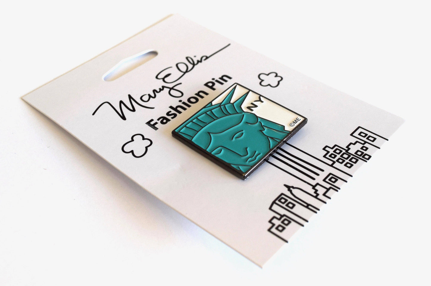 Mary Ellis - Statue Of Liberty New York Enamel Pin