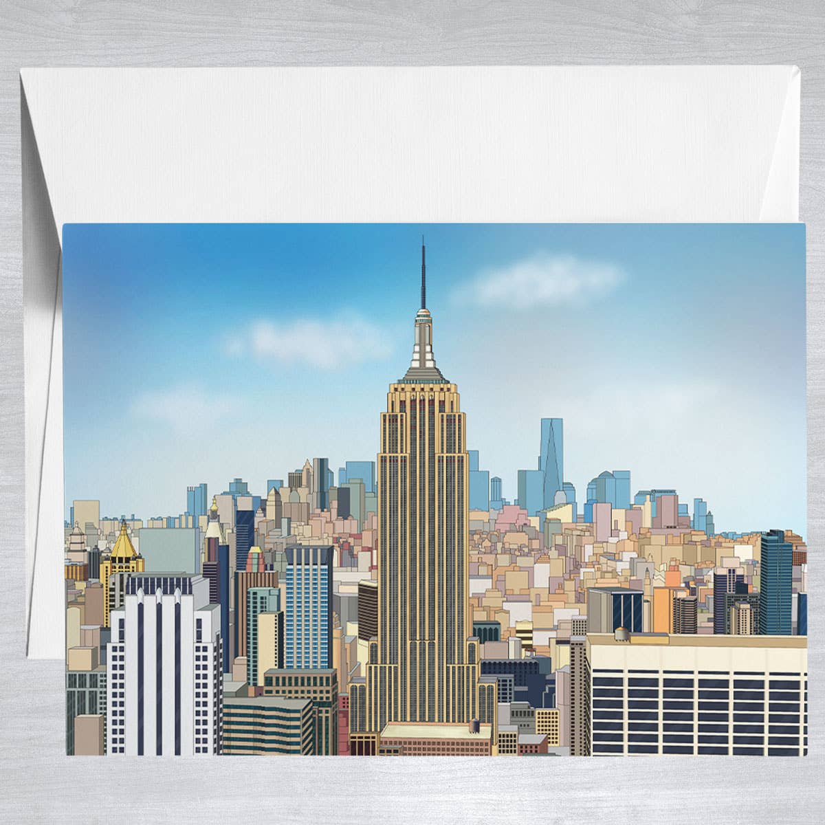 Empire State Building -NYC- Greeting Card