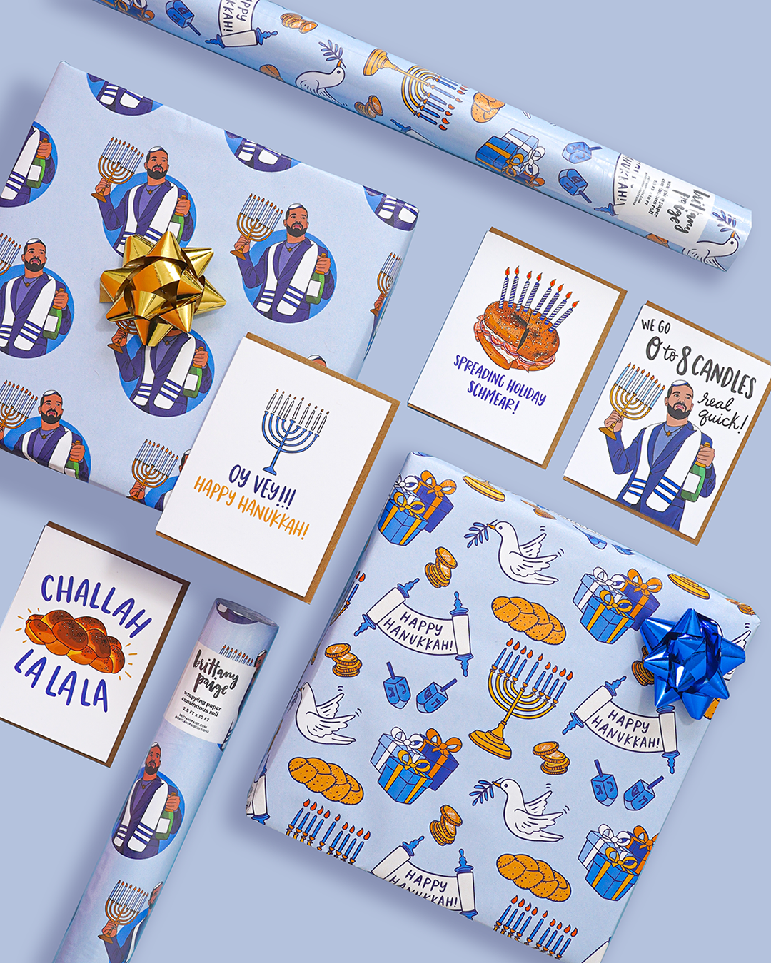 Oy Vey Hanukkah Card