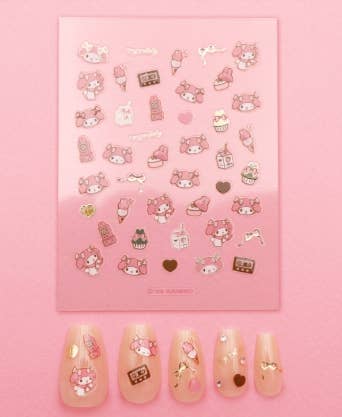 Sanrio Characters Premium Nail Sticker Collection