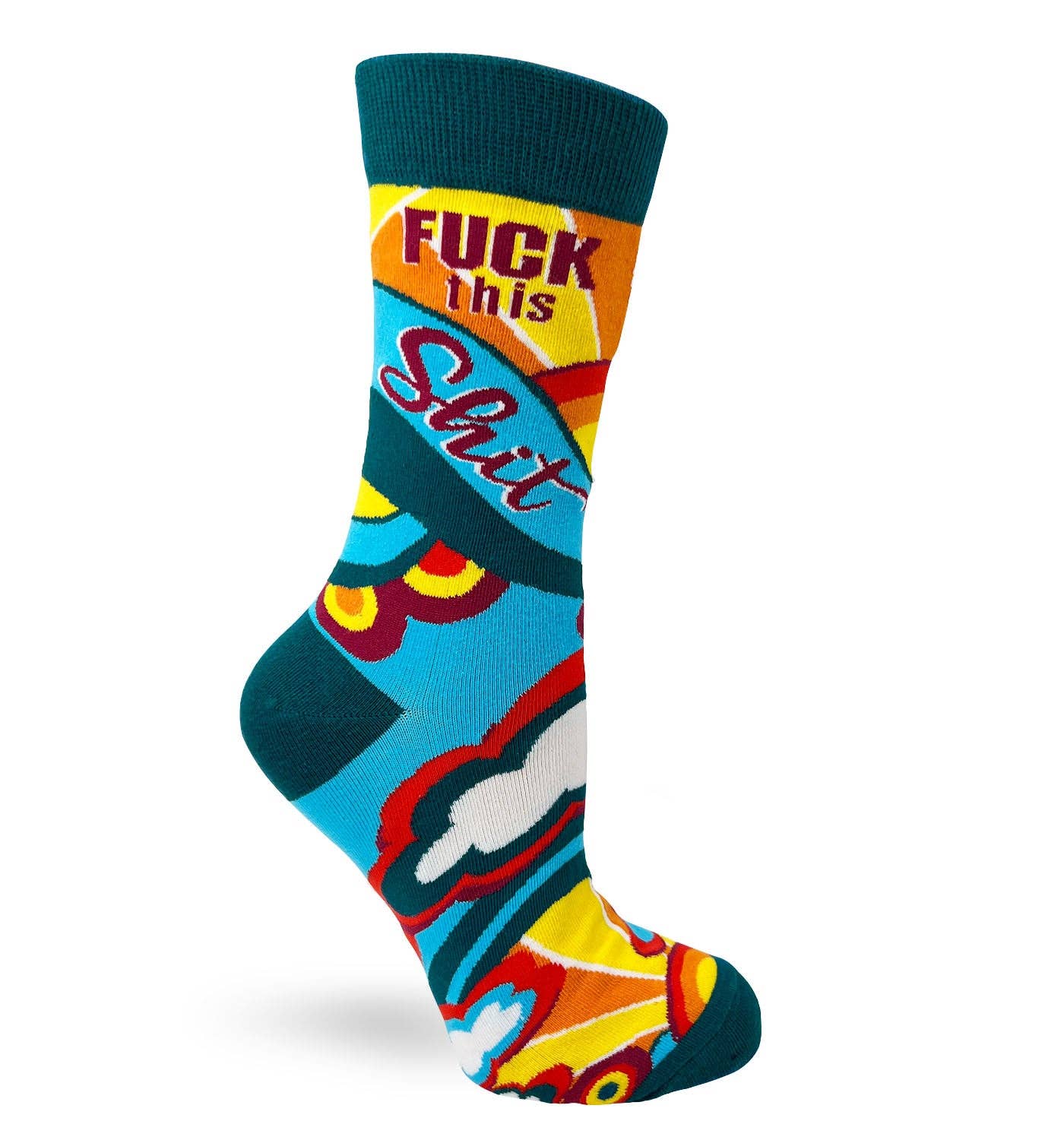 Fuck This Shit Ladies' Crew Socks