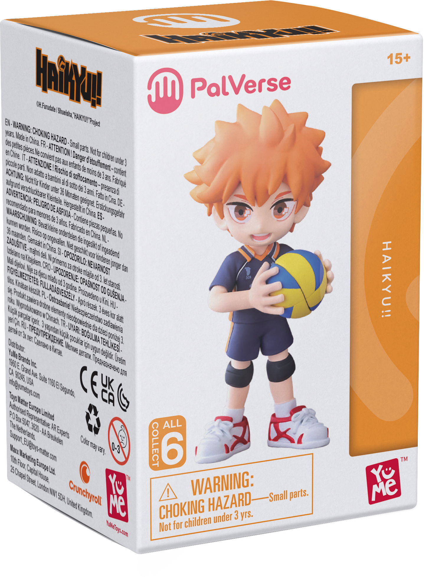 Toys Matter Inc. - Haikyu!! 3.5" Anime Figures - Blind Box CDU