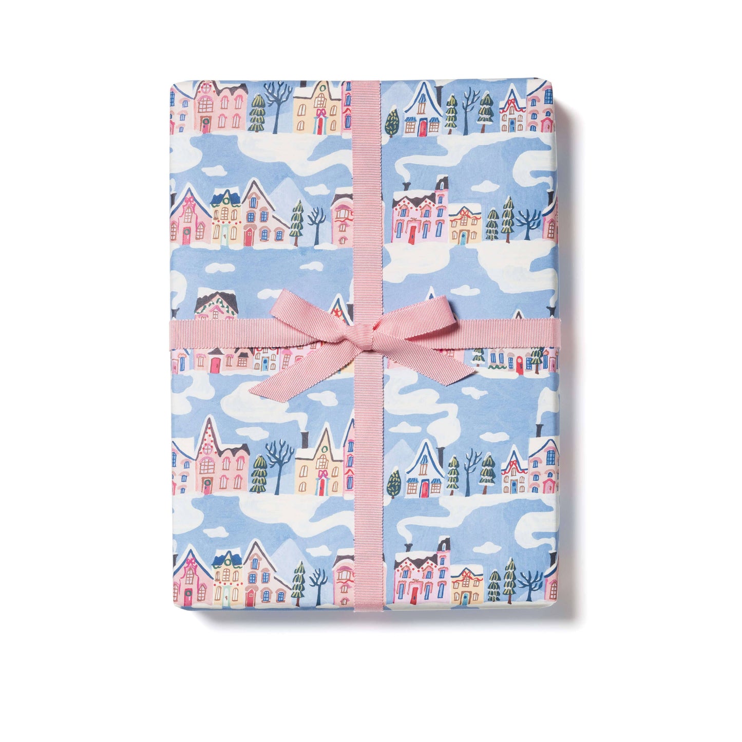 Little Pink Houses wrapping paper