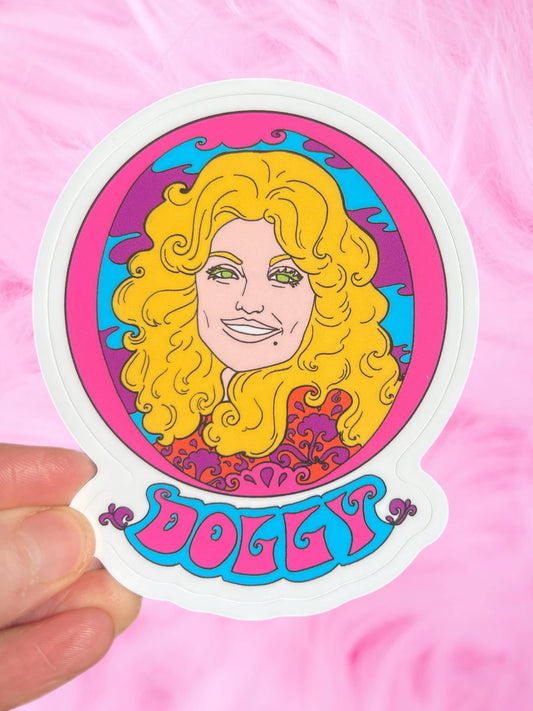 Astral Weekend - Dolly Parton STICKER 3 Inch