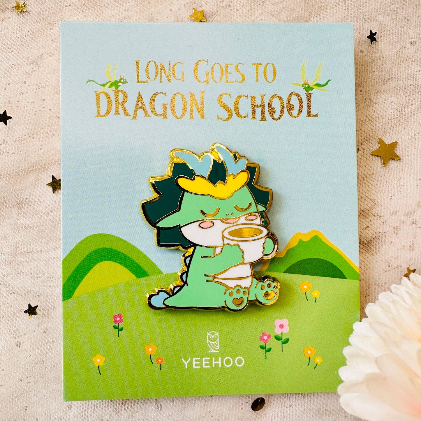Capybara Cute Hard Enamel Dragon Axolotl Bunny Pin