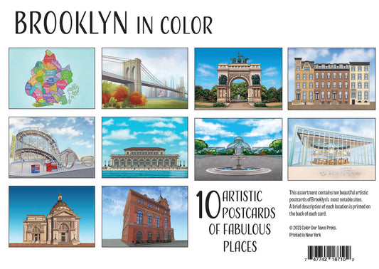 Brooklyn Postcards - Set of 10 designs - NYC